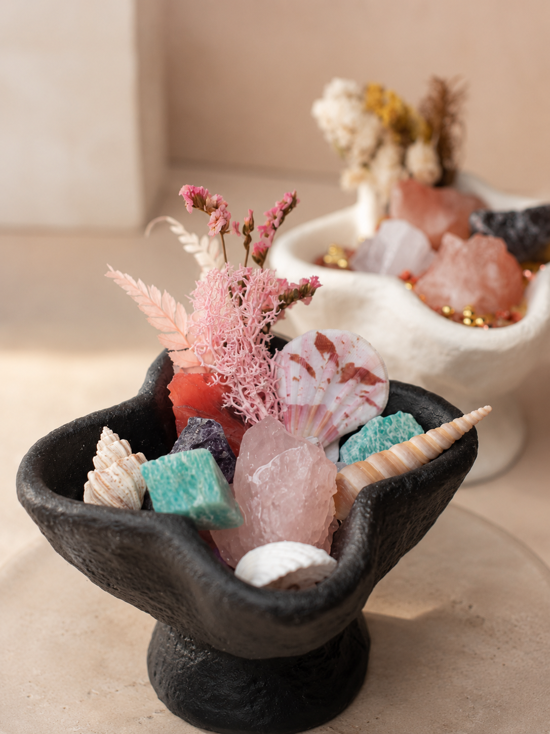 Crystal aroma terrarium