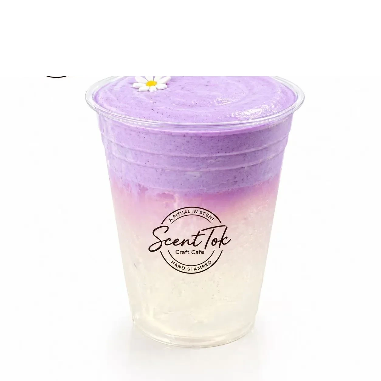 Lavender Cloud layered drink