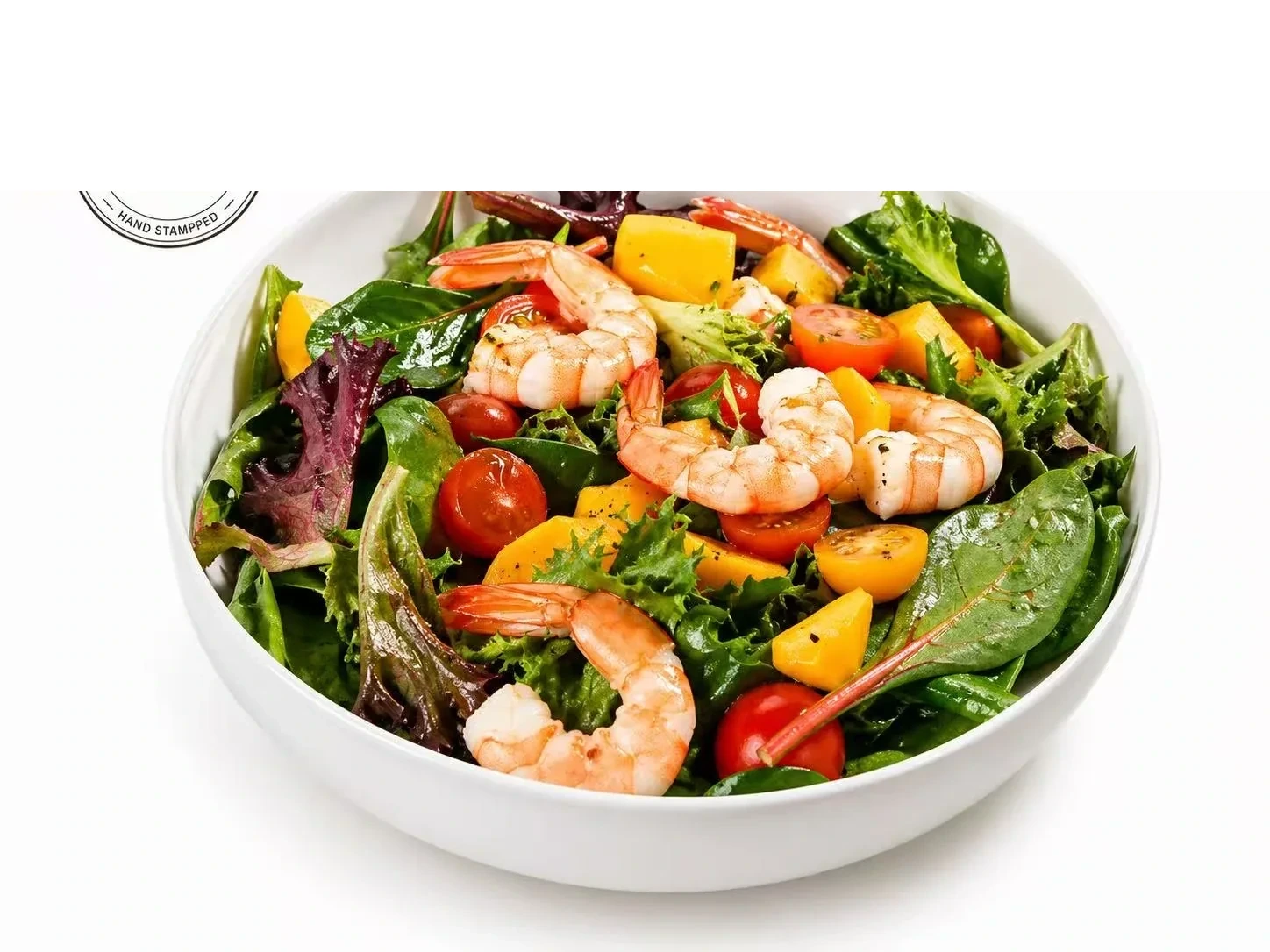 Shrimp salad bowl